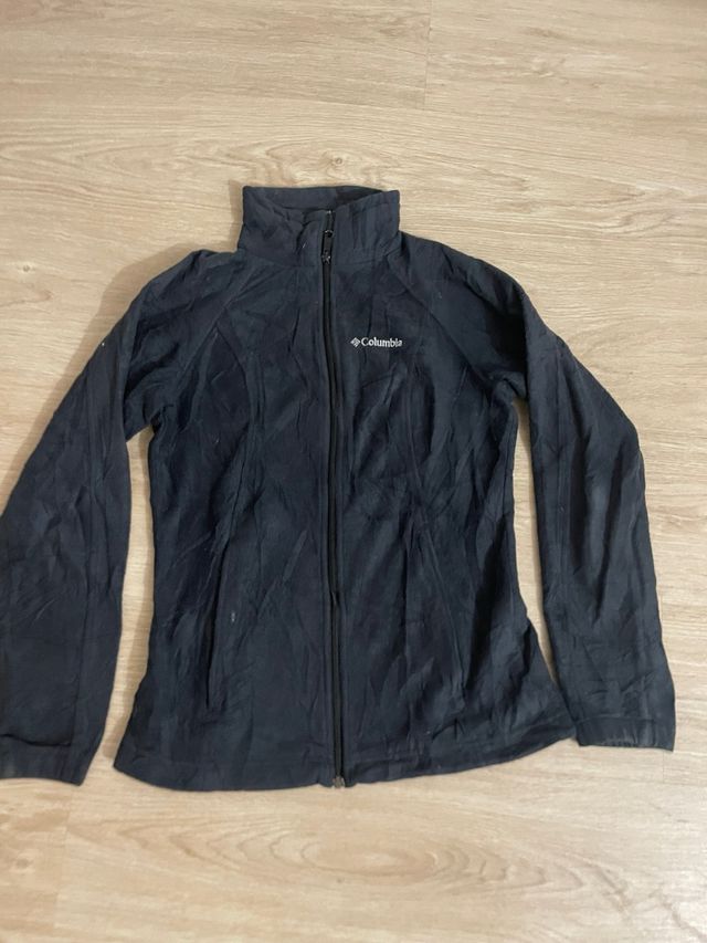 Chaqueta Columbia Negra Mujer
