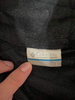 Chaqueta Columbia Negra Mujer