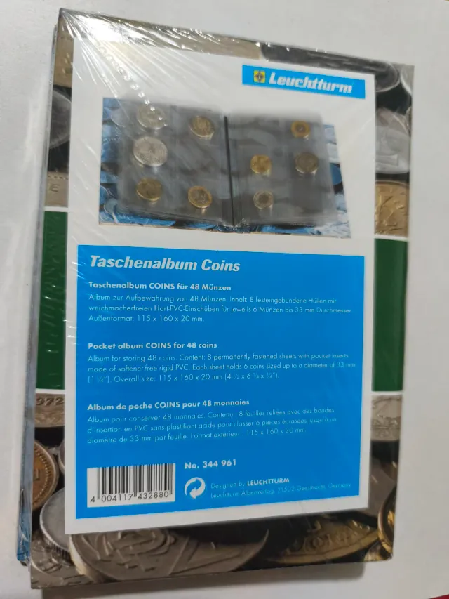 Album per monete Leuchtturm