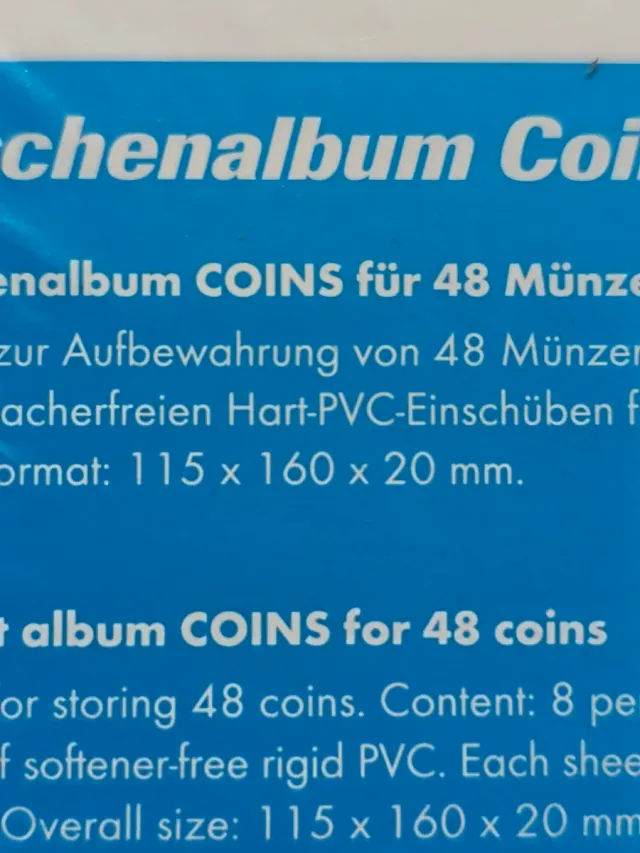 Album per monete Leuchtturm