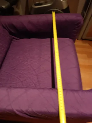 Sillón extensible lila