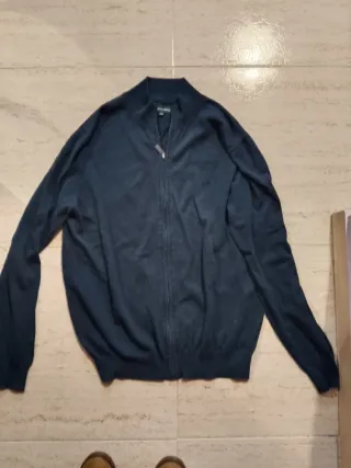 Chaqueta Van Heusen Azul Talla L