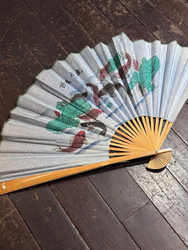 Ventilador decorativo japonês Koi