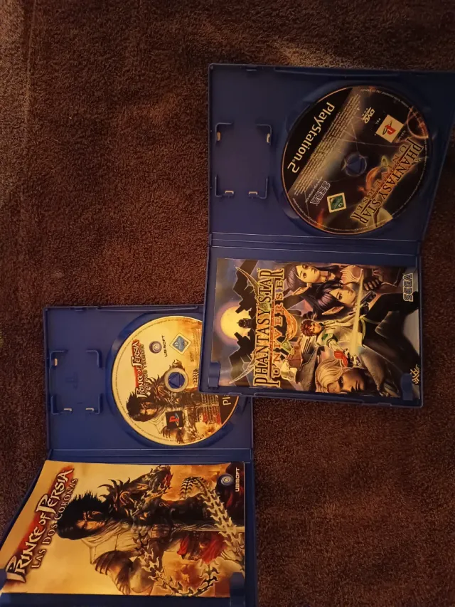 Pack Juegos PS2: Prince of Persia y Phantasy Star
