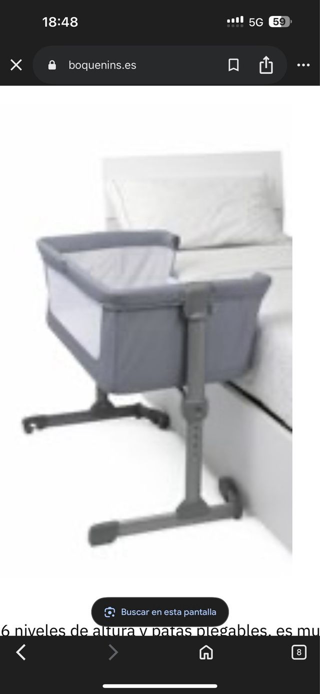 Cuna colecho Chicco Next2me Essential NUEVA