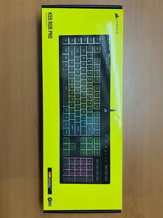 Teclado Gaming K55 Corsair RGB Negro