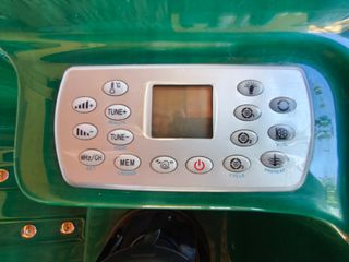 Jacuzzi exterior verde casi nuevo