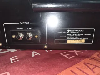 Sintonizador Kenwood KT-3300 AM/FM Estéreo