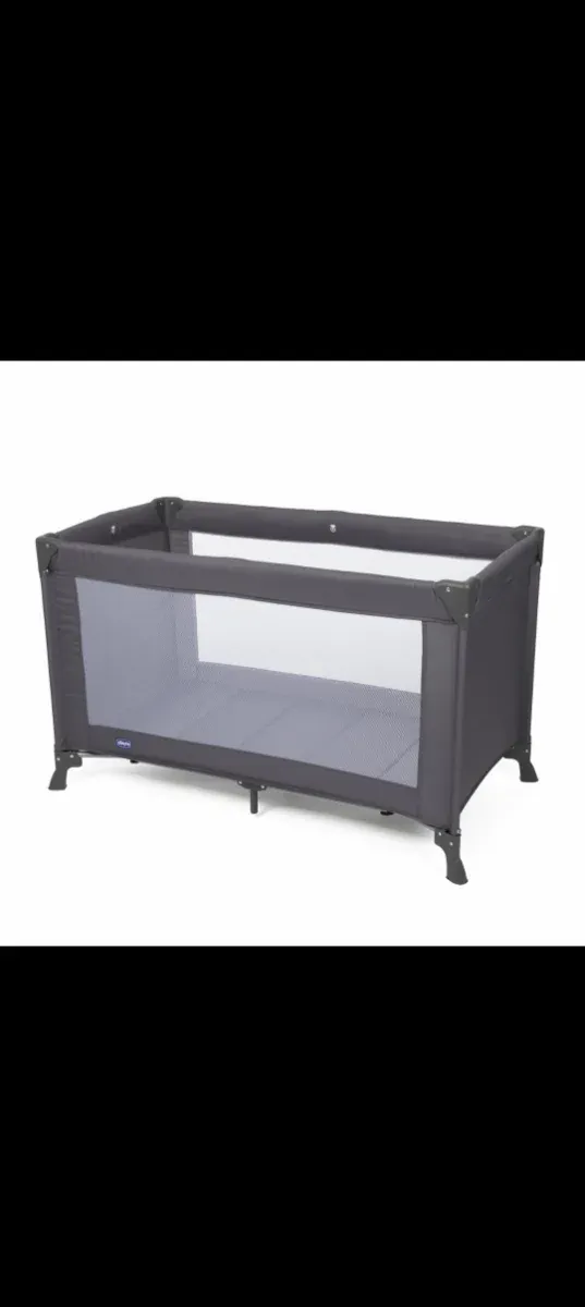 Cuna de viaje plegable con colchón