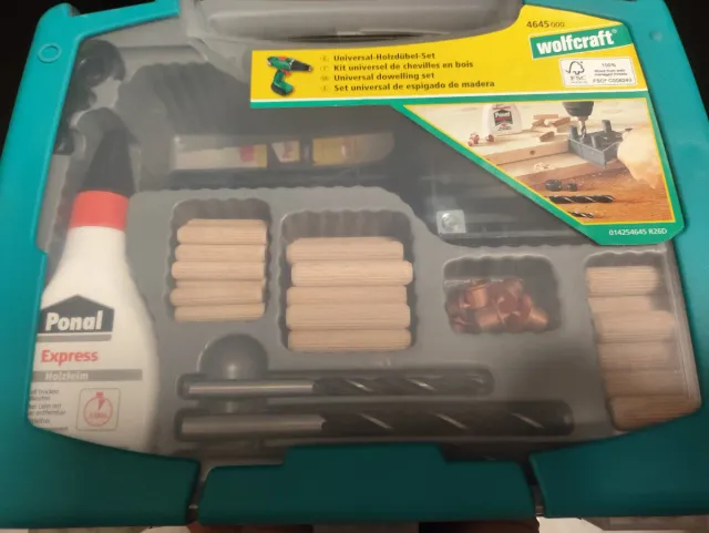 Maletín Ensamblaje Wolfcraft Universal