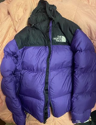 Plumífero The North Face Morado y Negro