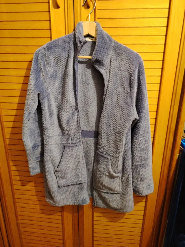 Bata mujer talla M azul