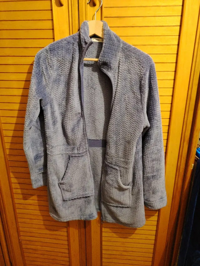 Bata mujer talla M azul