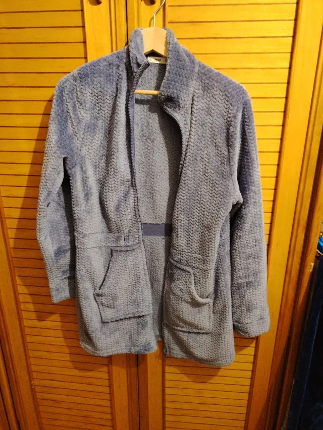 Bata mujer talla M azul