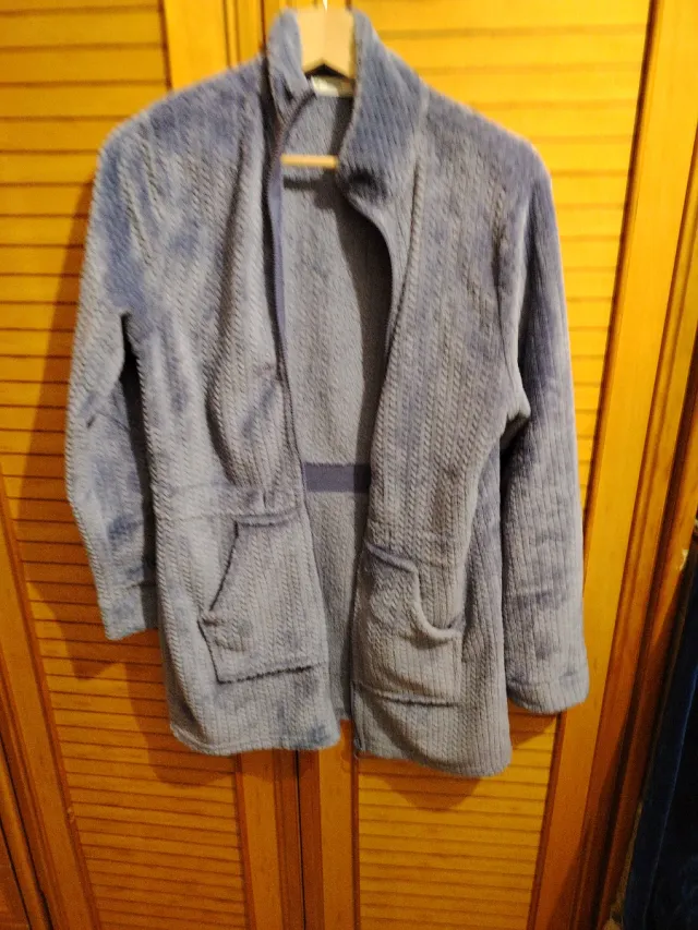 Bata mujer talla M azul