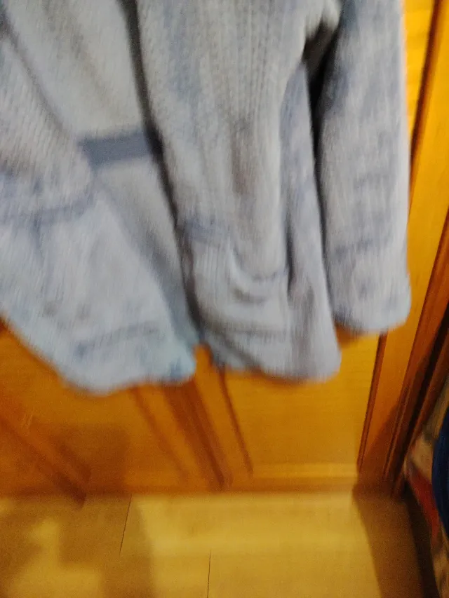 Bata mujer talla M azul