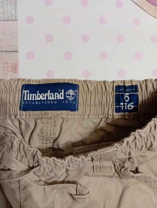 Pantaloni cargo Timberland bambino 6 anni
