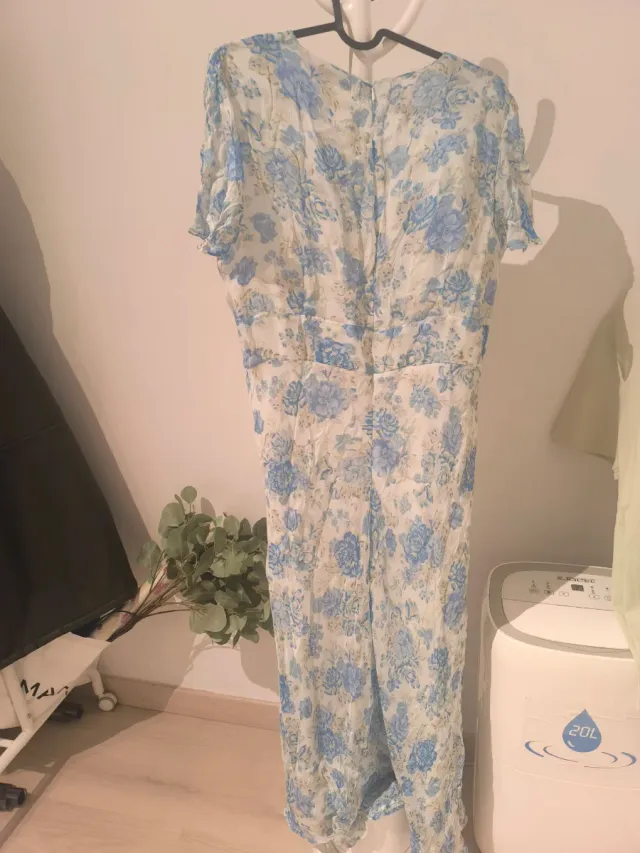 Vestido largo floral verano