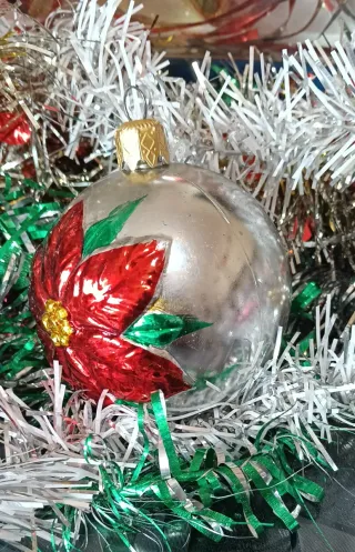 Pallina Natale Vintage