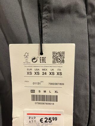 Vestido gris ajustado