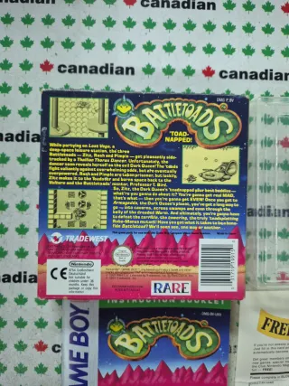 Battletoads Game Boy Nintendo