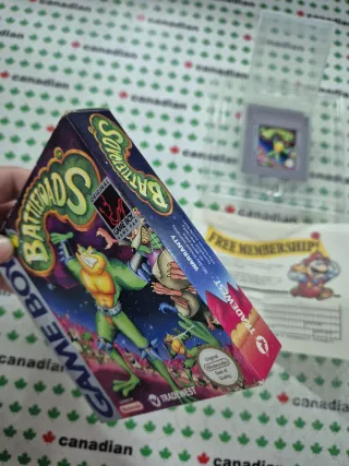 Battletoads Game Boy Nintendo