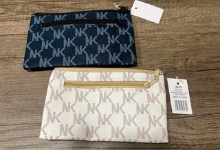 Set 2 portamonete ecopelle con polsiera