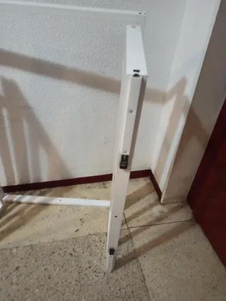 Rejas de aluminio blancas