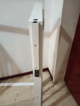 Rejas de aluminio blancas