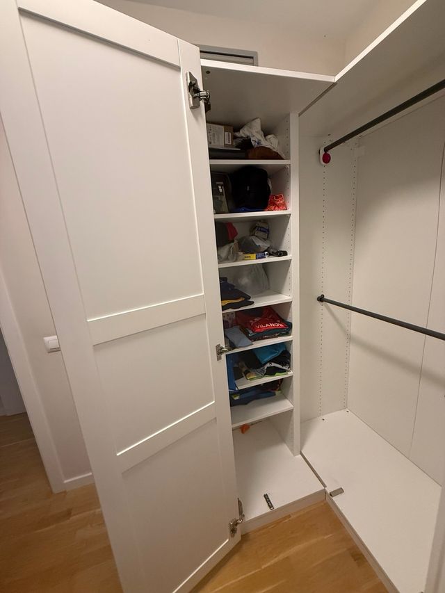 Armadio angolare bianco Ikea
