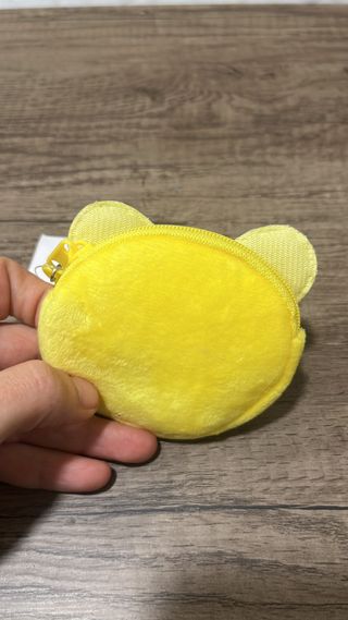 Portamonete Minnie morbido con paillettes