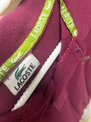 Polo Crop Lacoste Talla Única