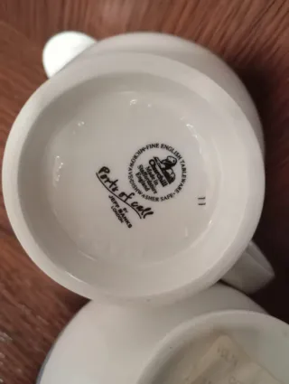 Jarra Leche y Azucarero Porcelana Churchill