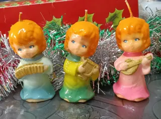 Decorazioni Natalizie Vintage Angioletti