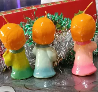 Decorazioni Natalizie Vintage Angioletti