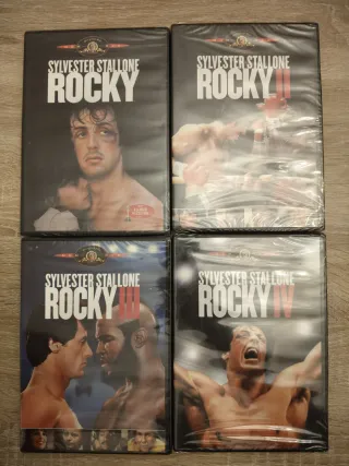 Saga Rocky DVD (4 Películas)