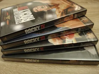 Saga Rocky DVD (4 Películas)