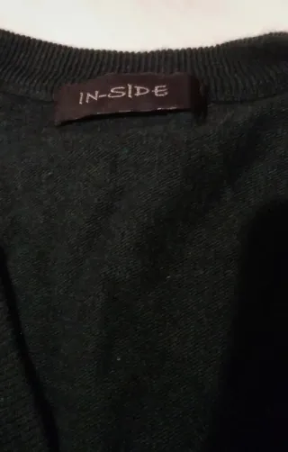 Pullover scollo a V fantasia argyle