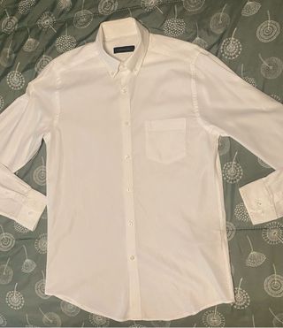 Camisa Cortefiel Blanca Talla S