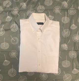 Camisa Cortefiel Blanca Talla S