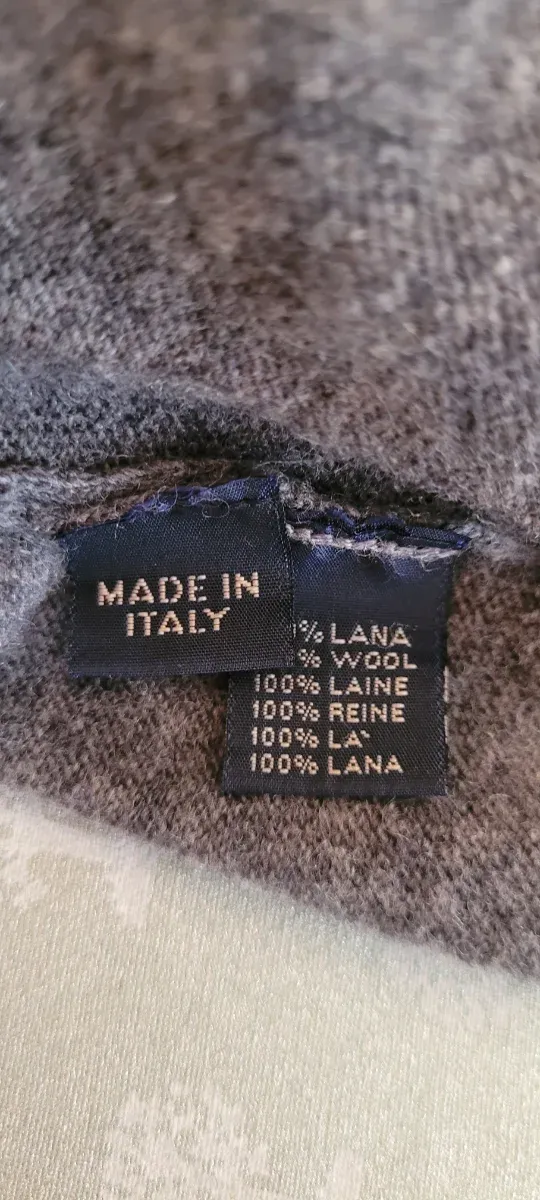 Pullover grigio uomo