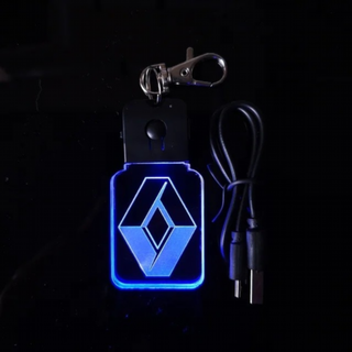 Llavero LED Renault Logo - Multicolor