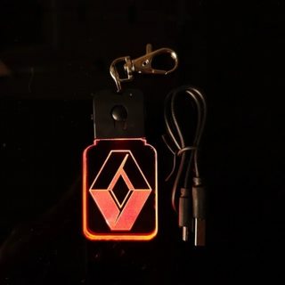 Llavero LED Renault Logo - Multicolor