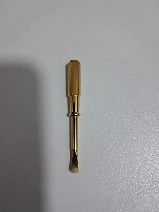 Destornillador Cartier Bañado en Oro AU750
