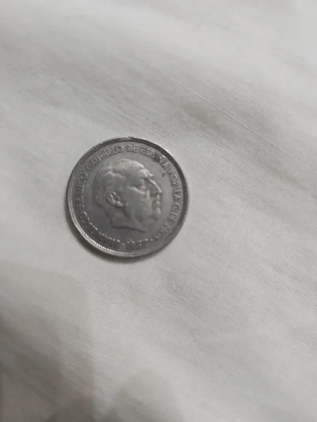 Moneda 25 Pesetas Franco 1957