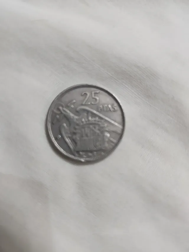 Moneda 25 Pesetas Franco 1957
