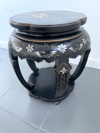 Taburete/Mesa Auxiliar Jinlong Vintage Chino