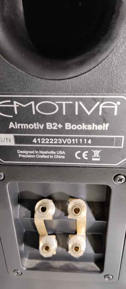 Altavoces Emotiva Airmotiv B2+ Negro