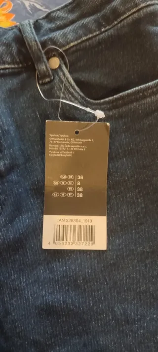 Pantalones cortos vaqueros azules