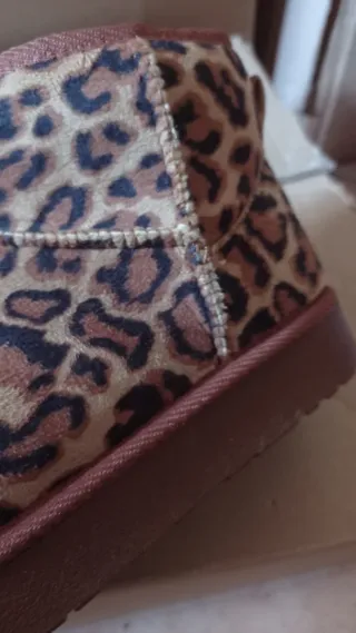 Stivaletti donna fantasia leopardata tg 36